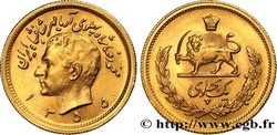 OR – IRAN – 1 PAHLAVI - 7,32 GR OR FIN
