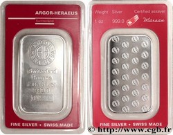 ARGENT – LINGOT ARGENT ONCE 31,10GR ARGENT FIN