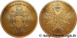 OR – MALTE - 100 EURO 1 Oz - 31,10 GR OR FIN