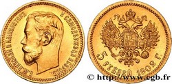 OR – 5 ROUBLES - 3,87 GR OR FIN